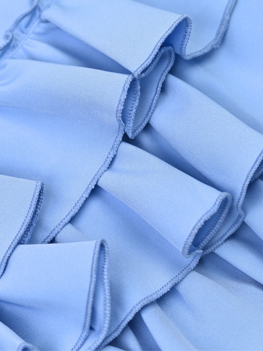 Ruffles Pixie Dress - Baby Blue