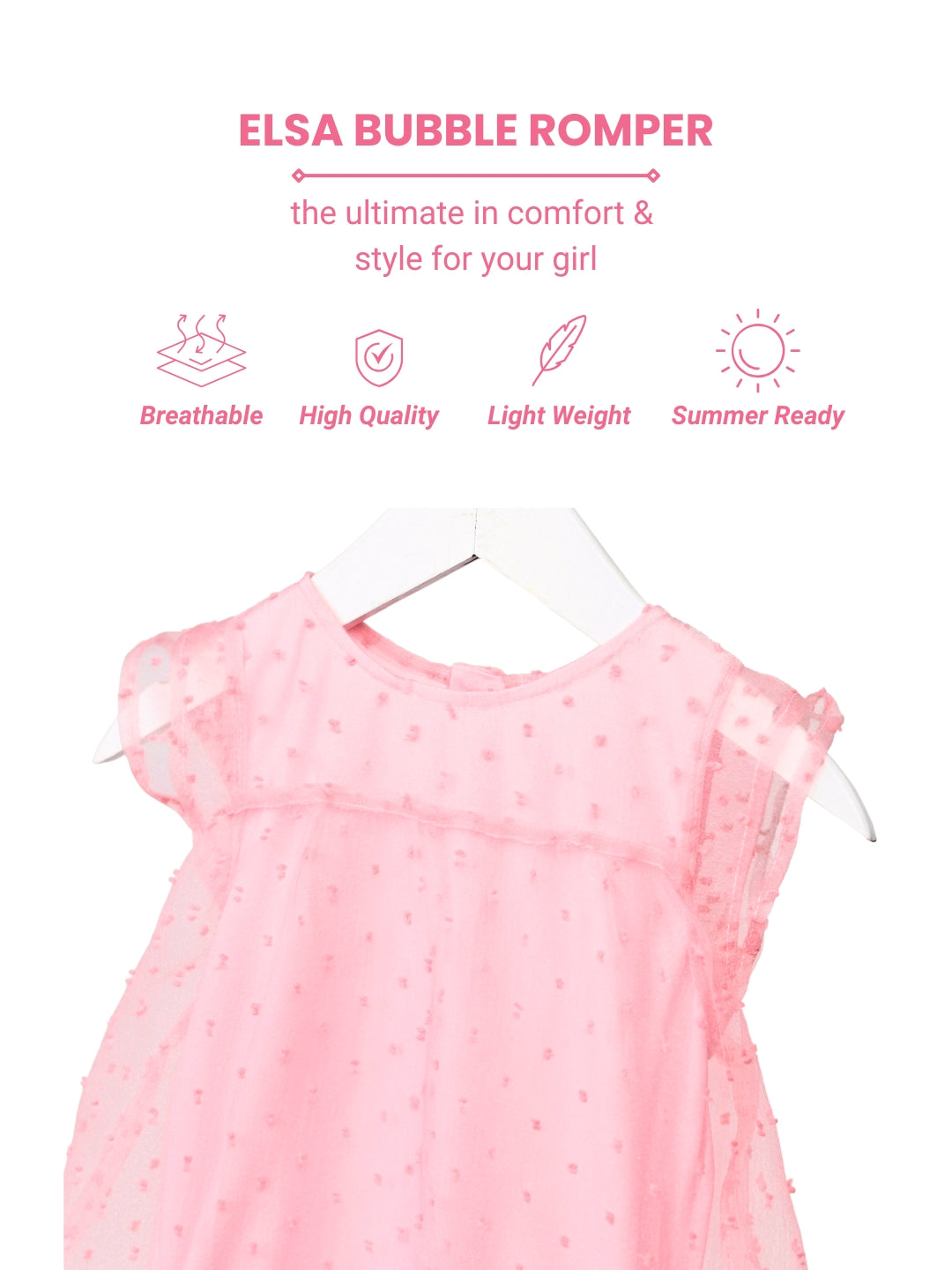 Festive Elsa Bubble - Baby Pink