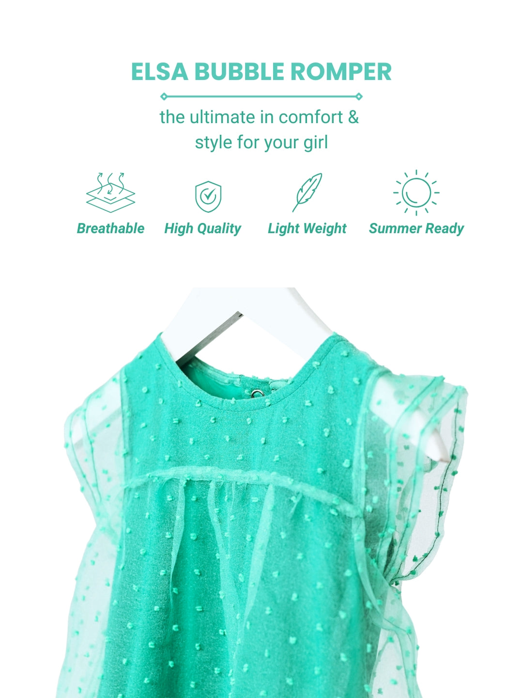 Festive Elsa Bubble - Turquoise