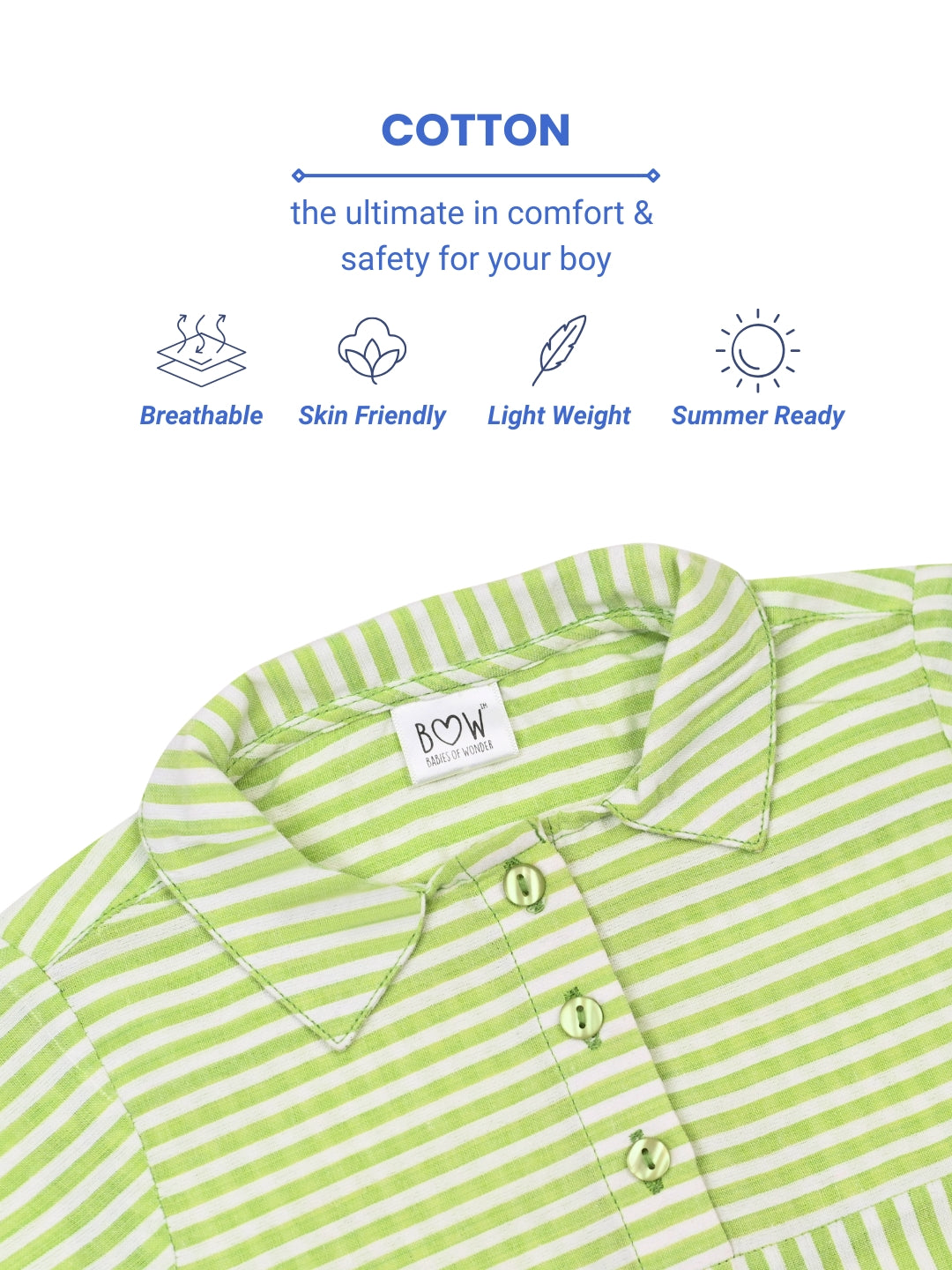 Chuck Cotton Top - Green