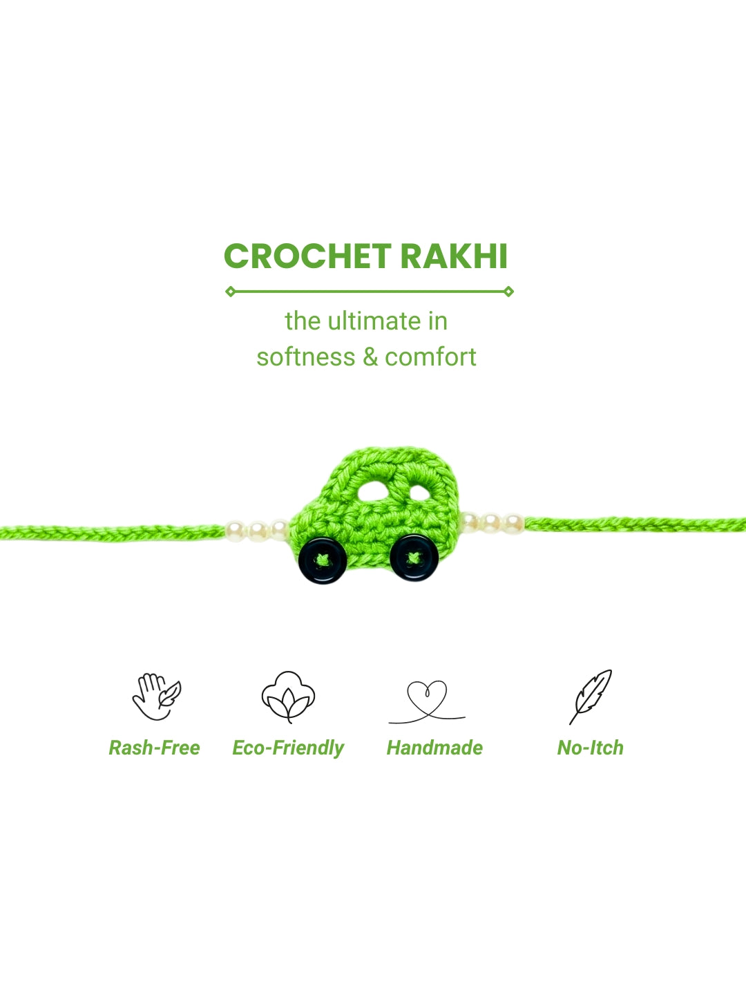 Car Rakhi - Green