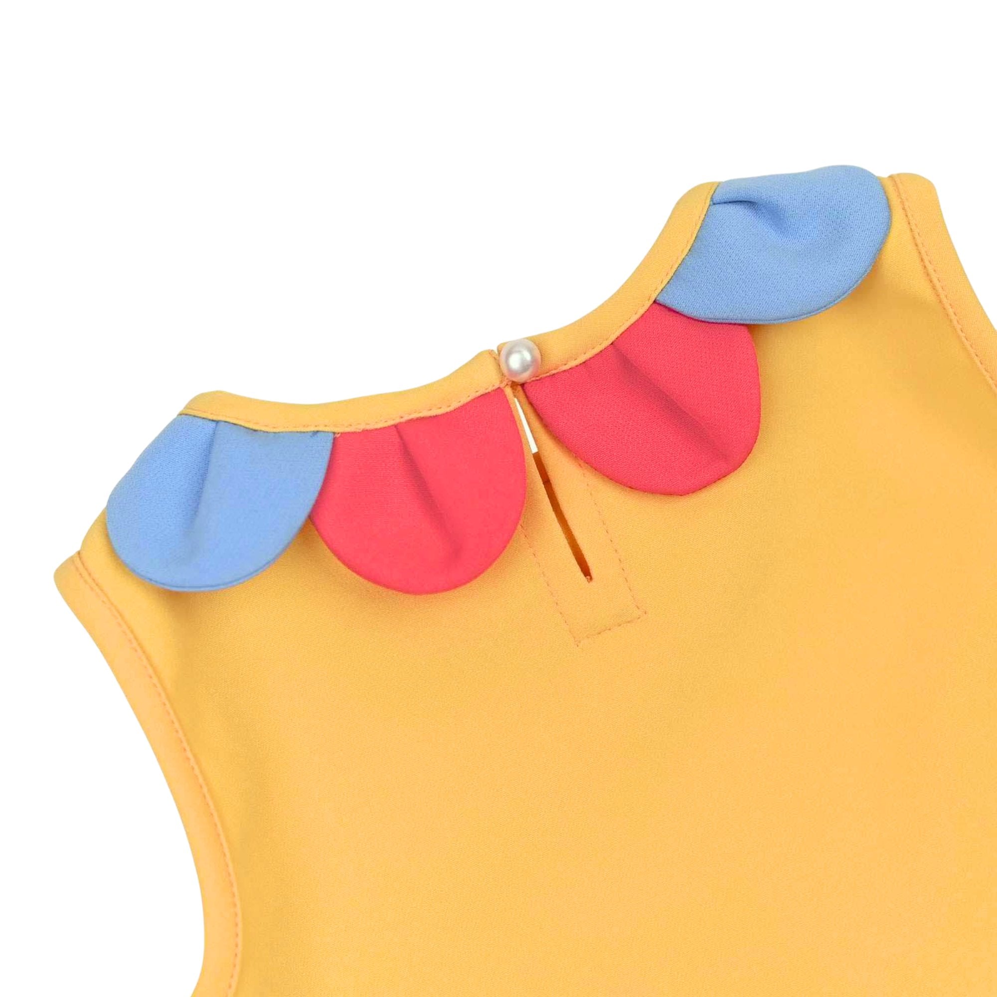 Flower Blossom Top - Yellow