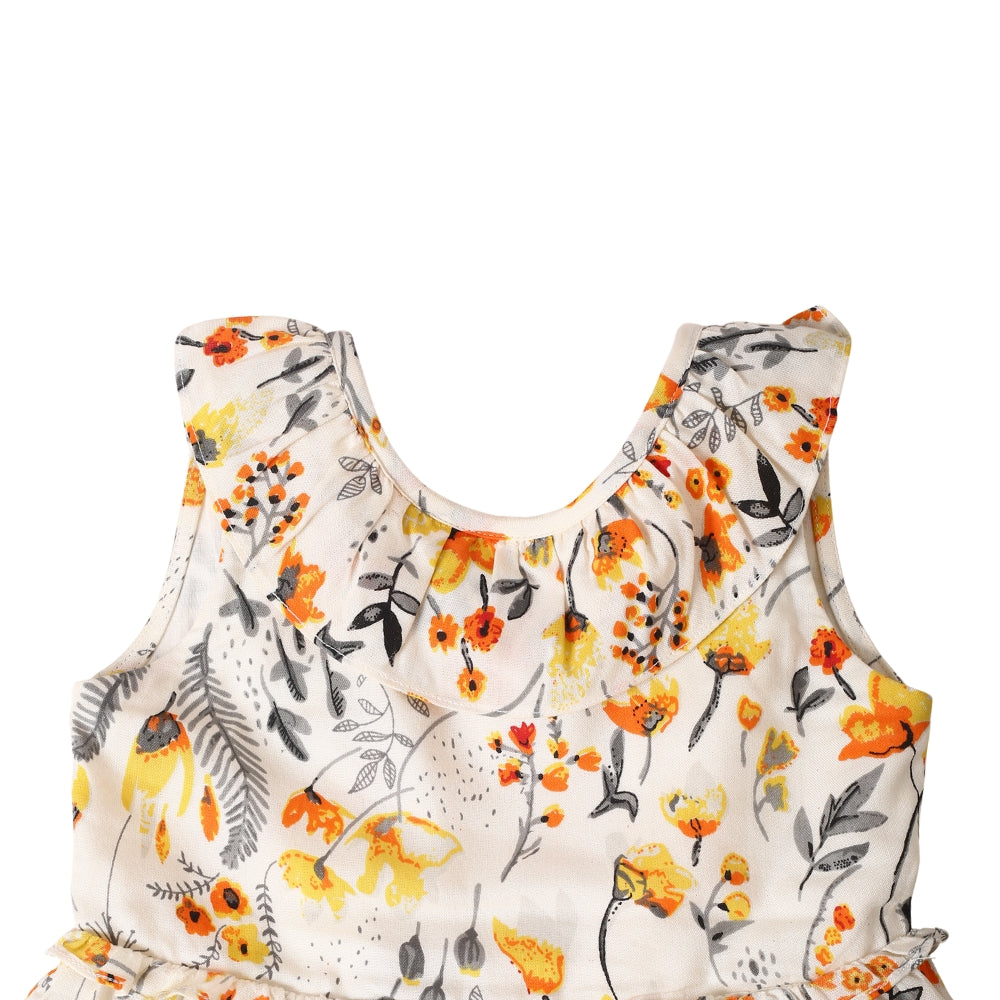 Soft Tassel Dress - Yellow