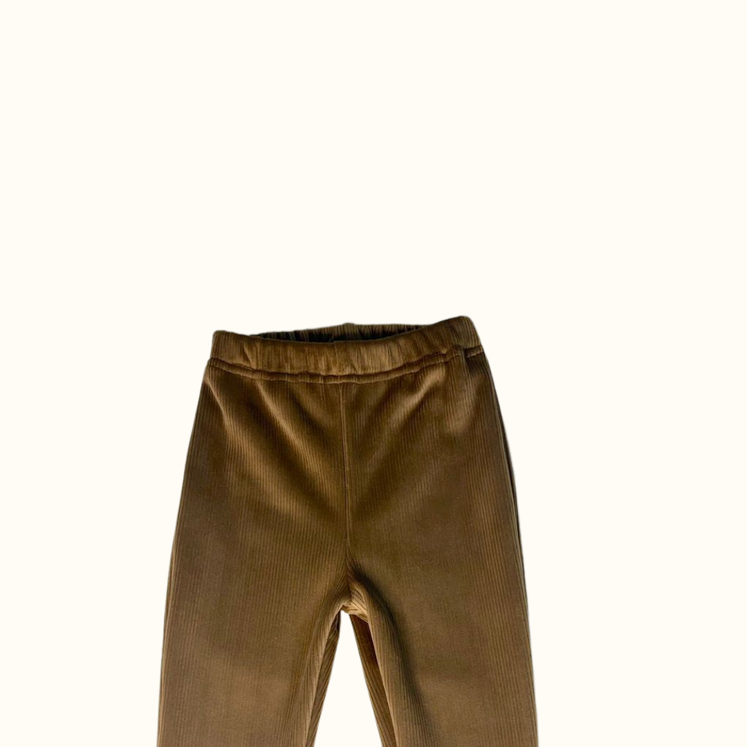 Corduroy Legging - Brown