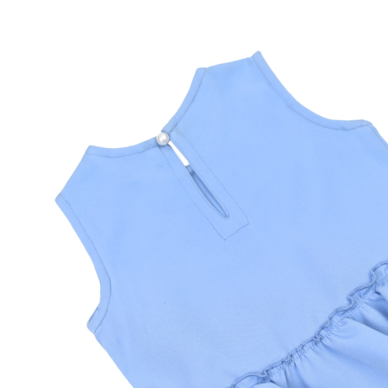 Ruffles Pixie Dress - Baby Blue