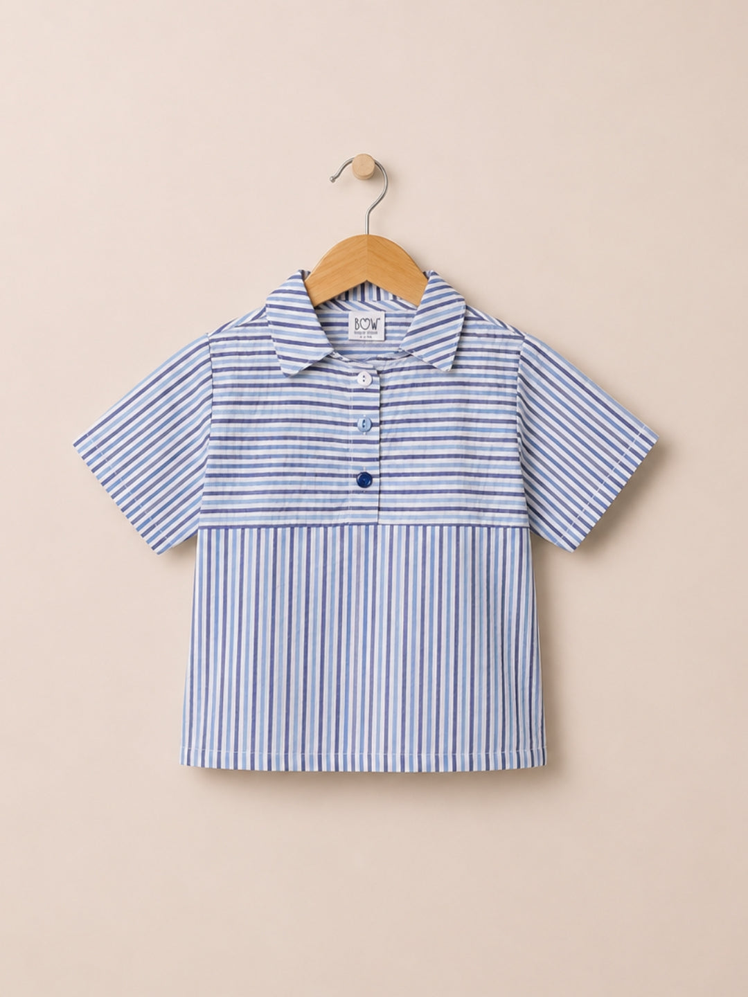 Chuck Cotton Top - Blue