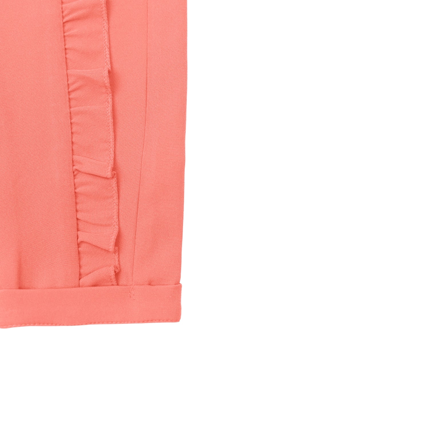 Ella Frills Pants - Peach