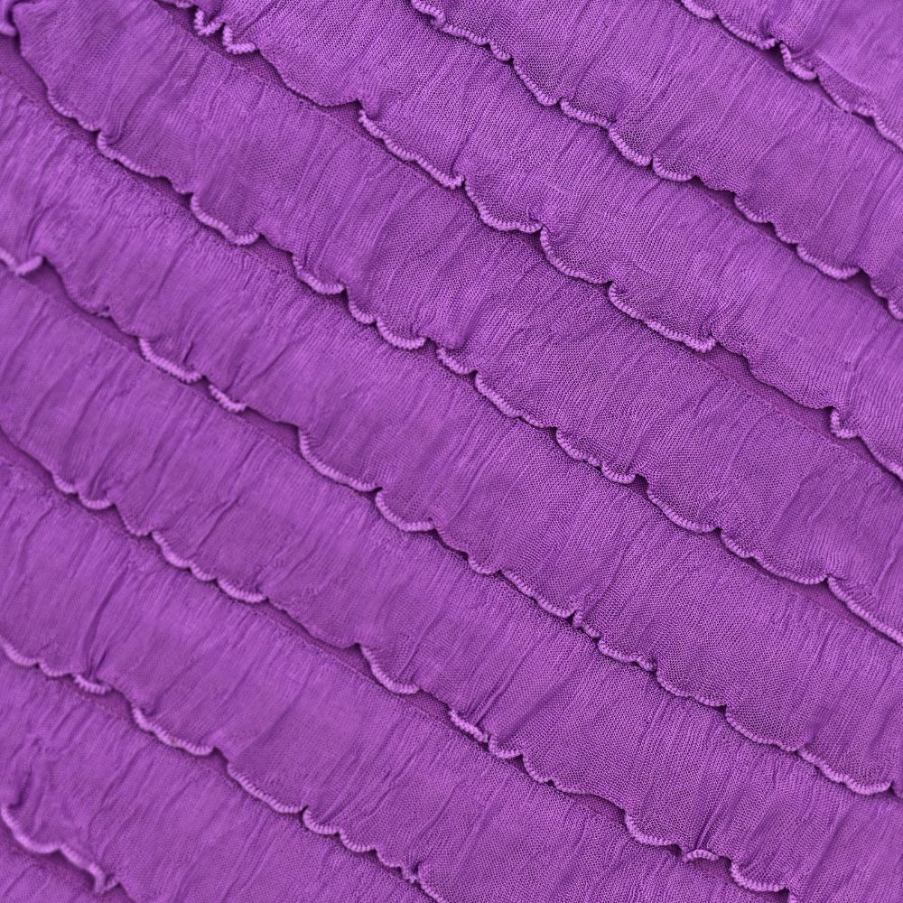 Sarah Frills Top - Purple