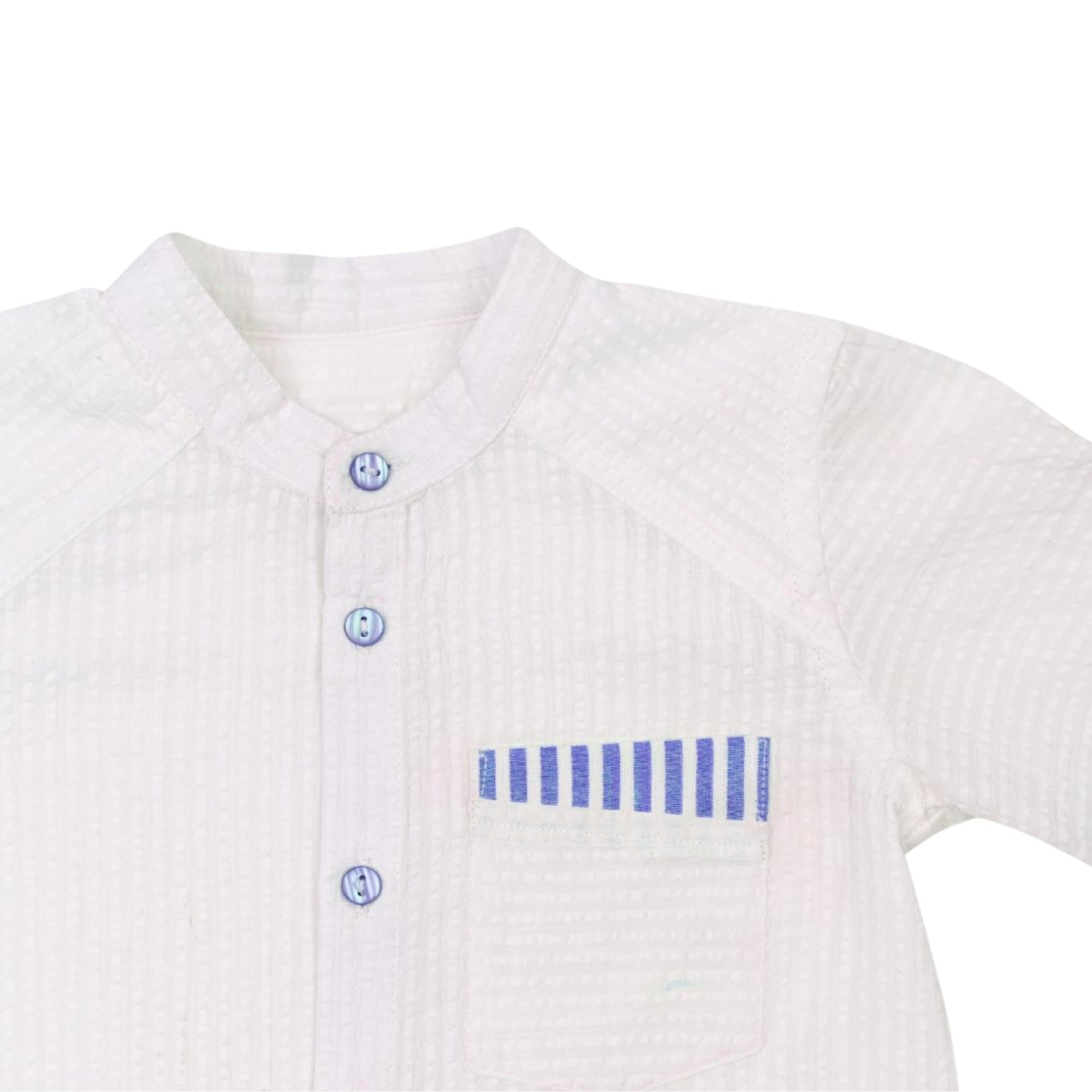 Cotton Alan Shirt - Blue