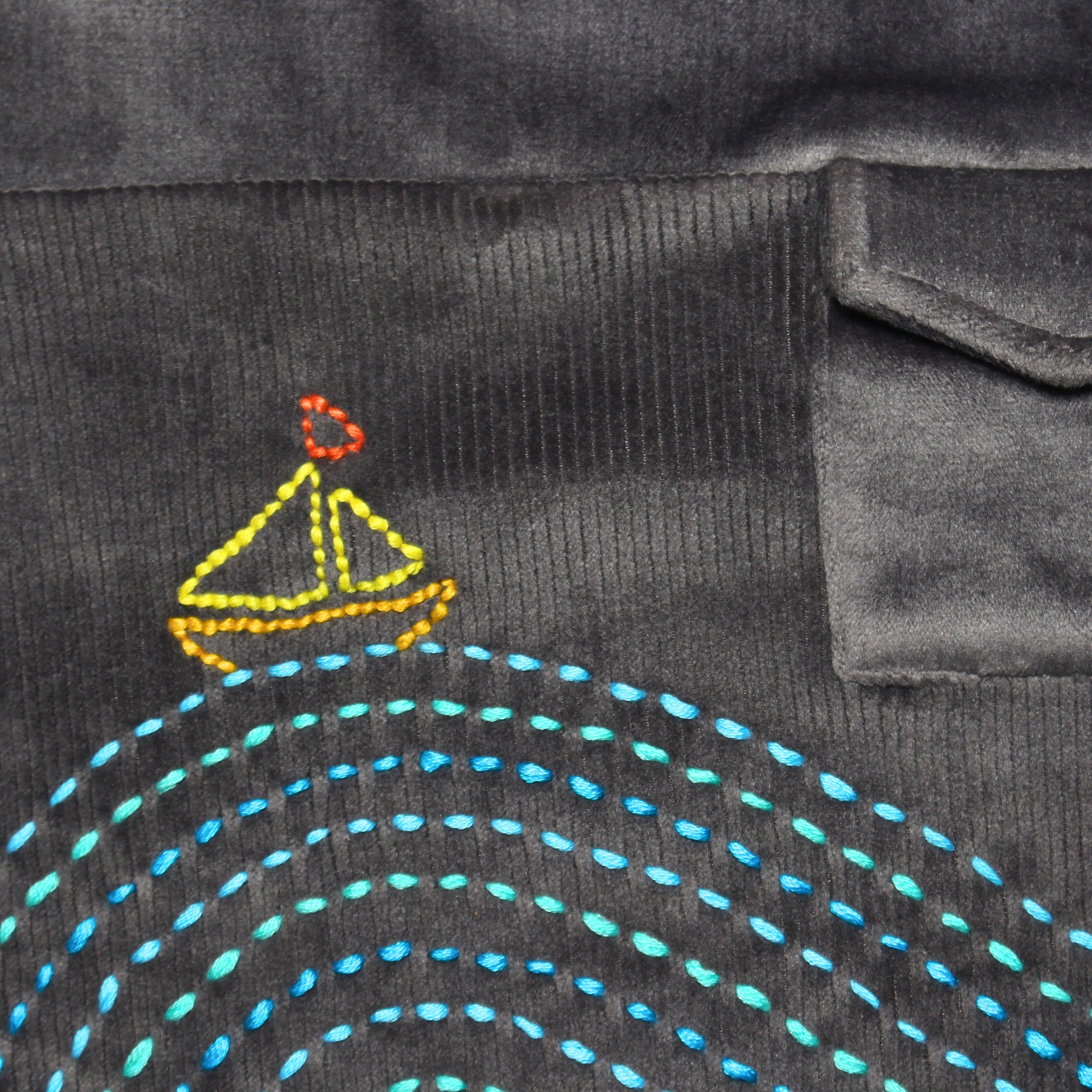 Waves Sweatshirt - Grey