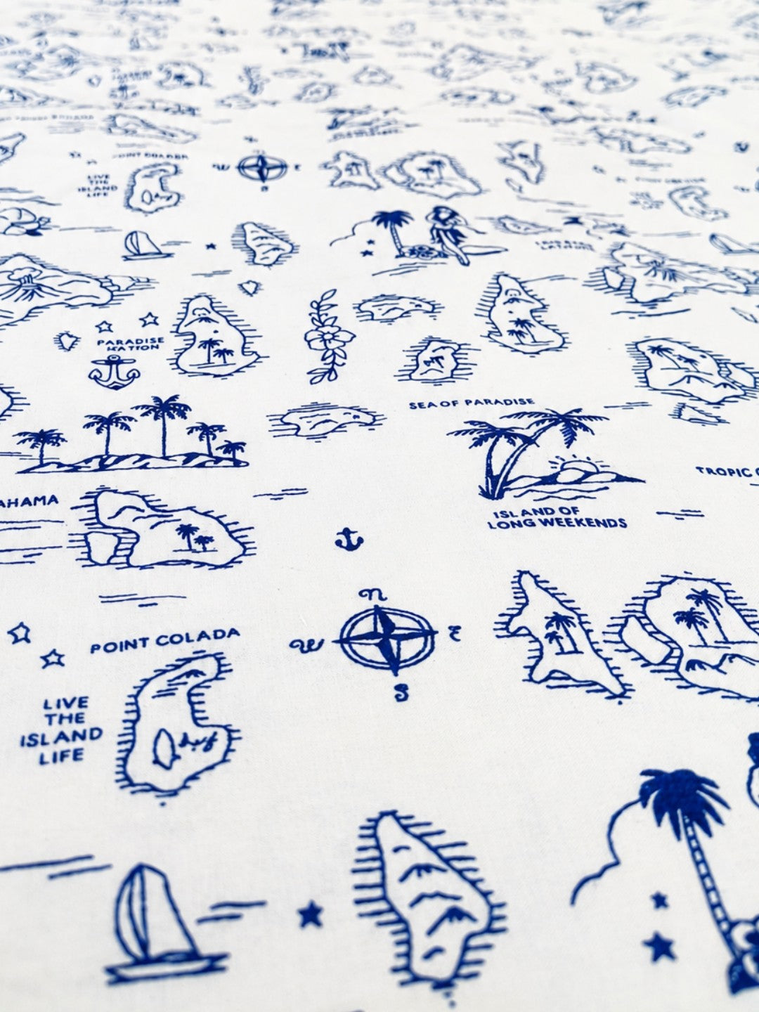 Charlie Cotton Shirt - Island