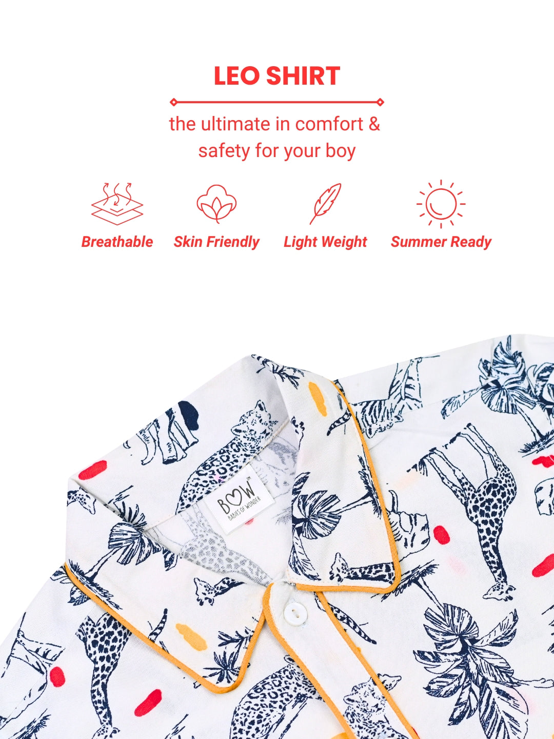 Super Soft Leo Shirt - Safari