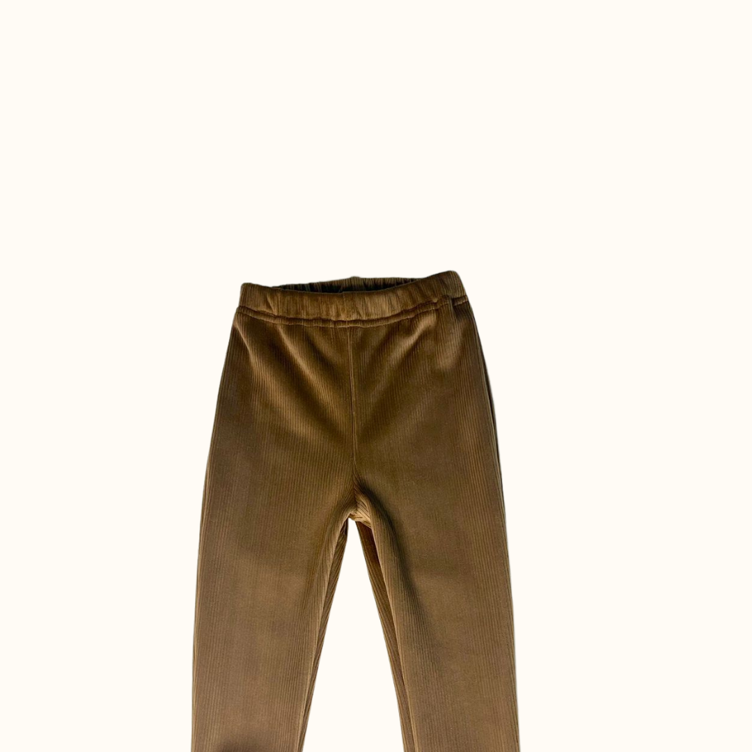 Corduroy Legging - Brown