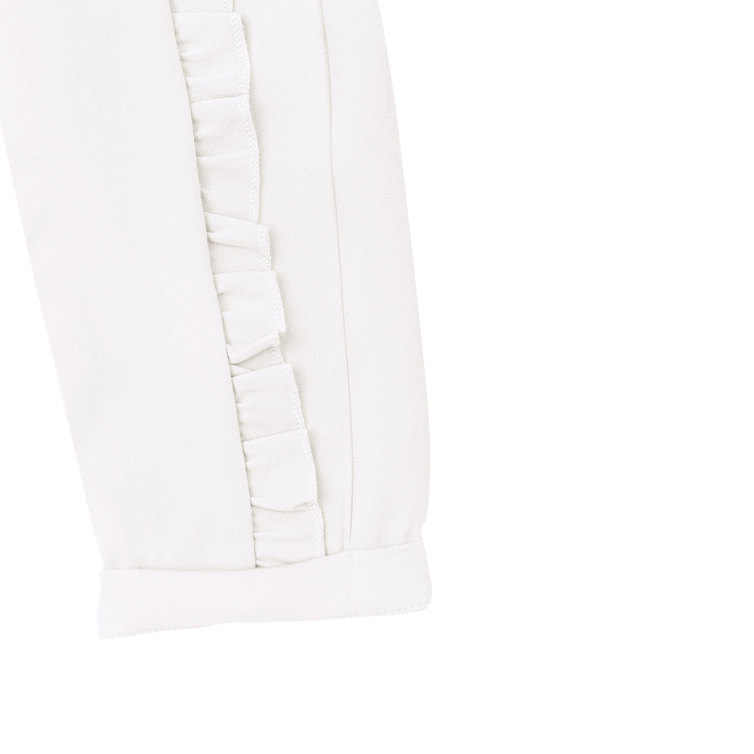 Ella Frills Pants - White