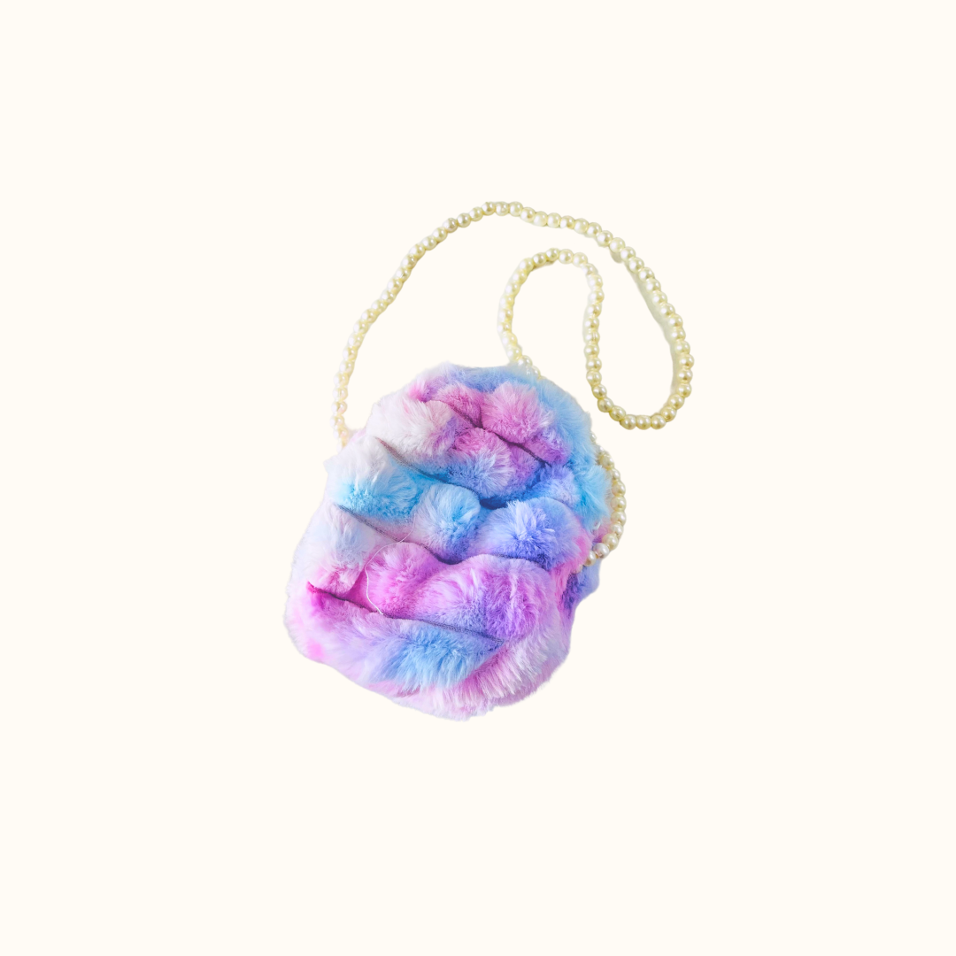 Super Soft Long Unicorn Purse - Pink