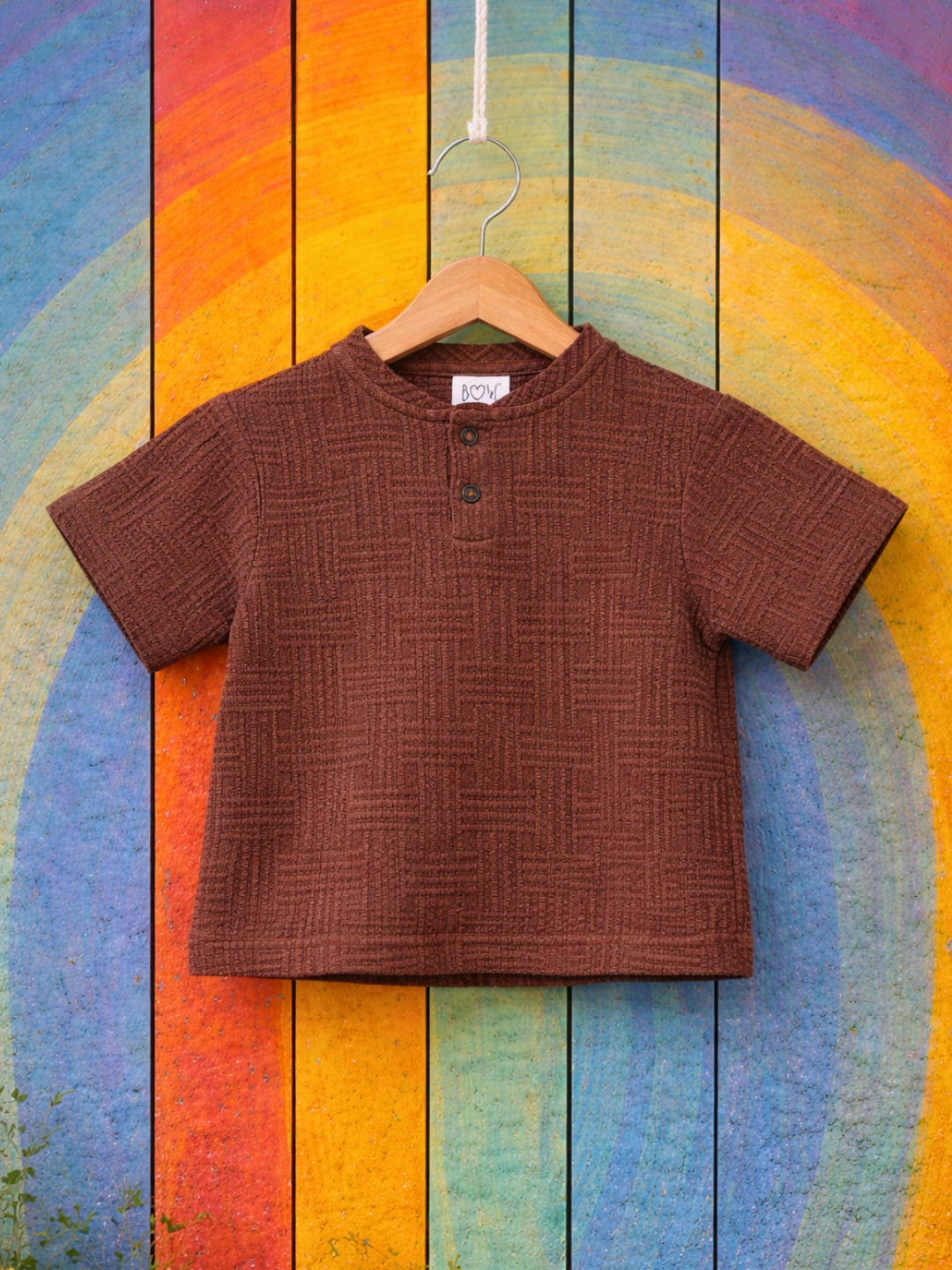Tucker 3D T Shirt - Brown