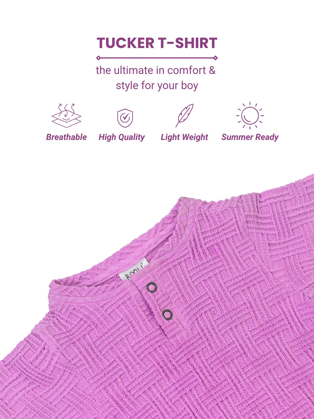 Tucker 3D T Shirt - Purple
