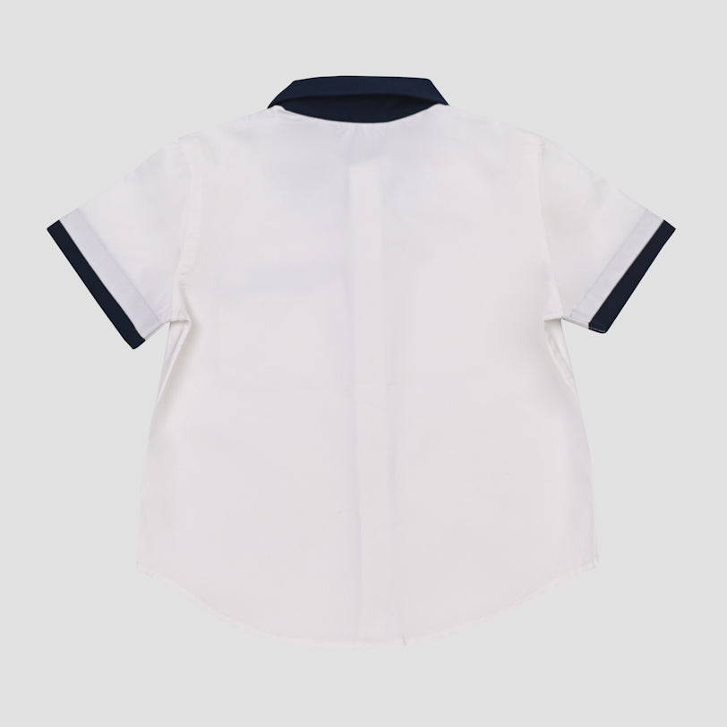 White Piper Shirt + Explorer Jeans