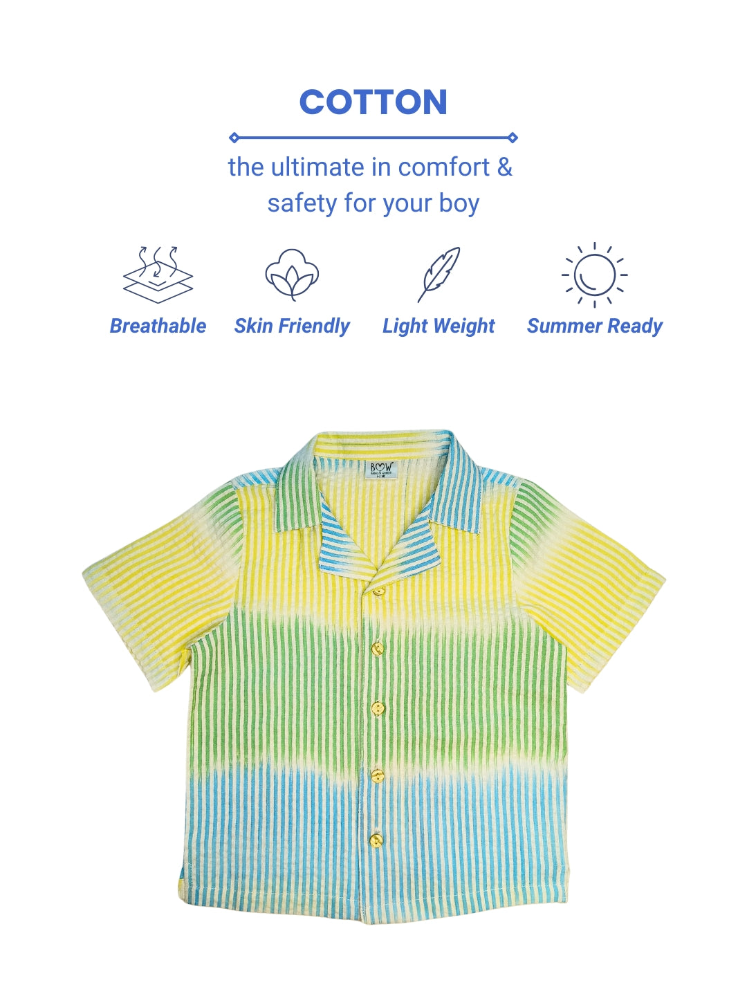 Charlie Cotton Shirt - 3C