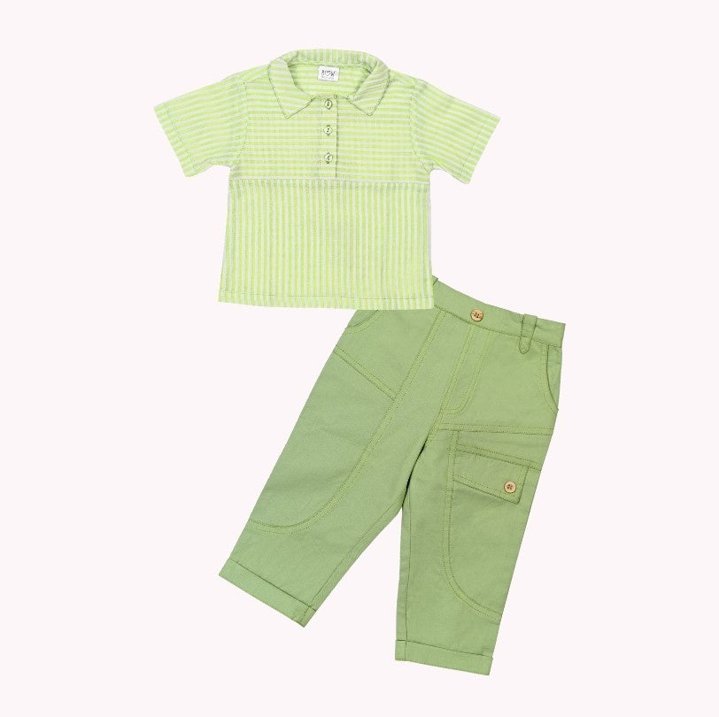 Green Chuck Top + Green Neo Pant