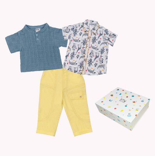 Boys Fun Box - Yellow