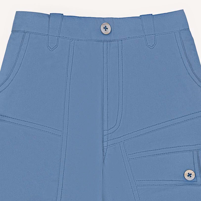 Neo Cotton Pant - Blue