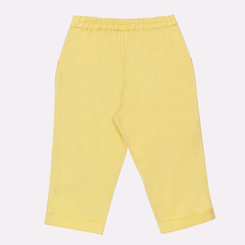 Neo Cotton Pant - Yellow
