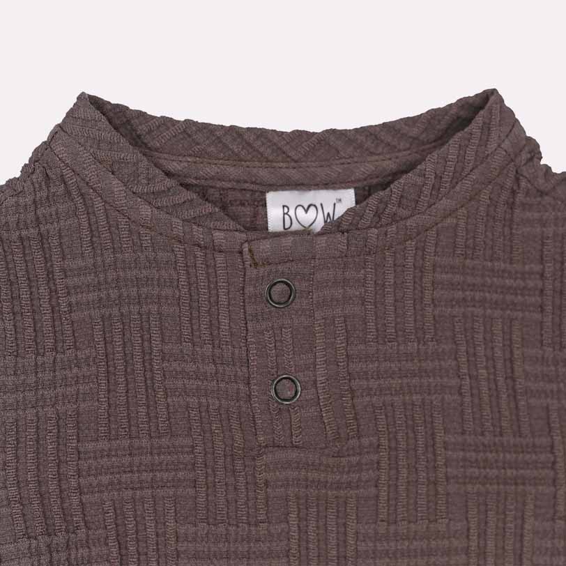 Tucker 3D T Shirt - Brown