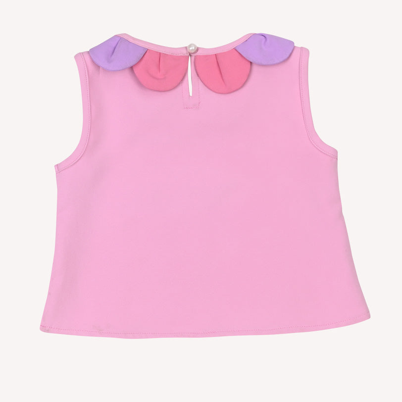 Flower Blossom Top - Baby Pink