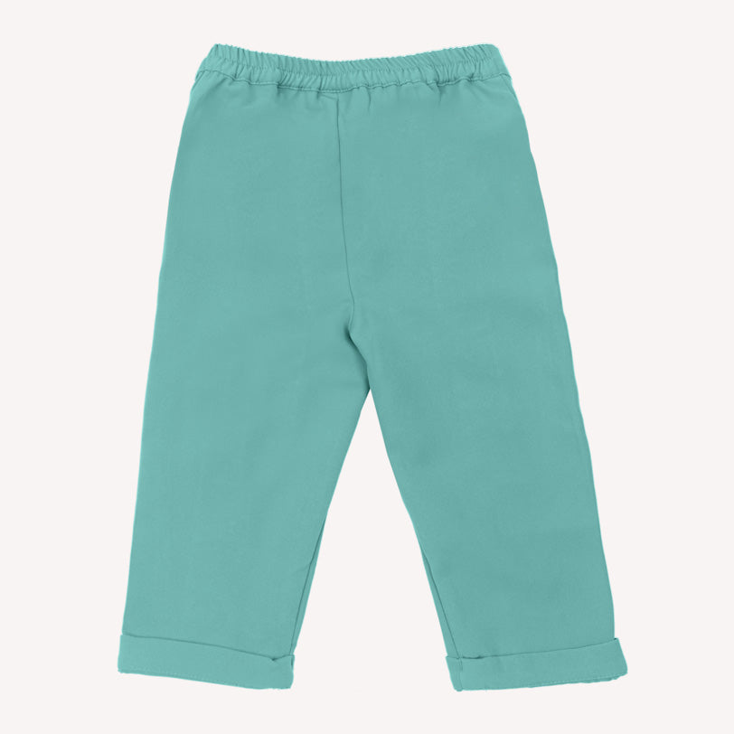 Ella Frills Pants - Turquoise