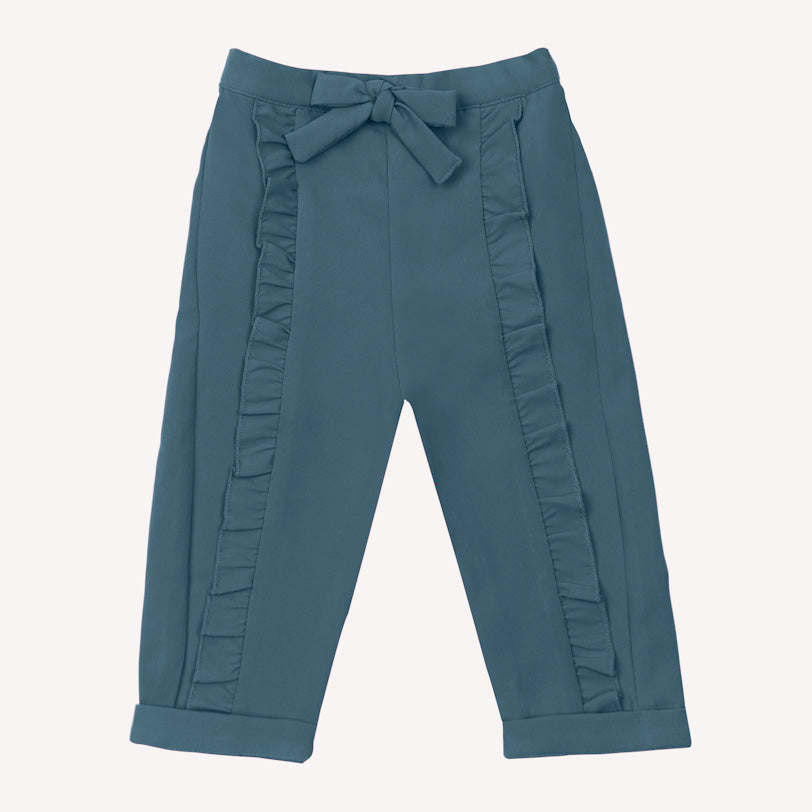 Ella Frills Pants - Teal