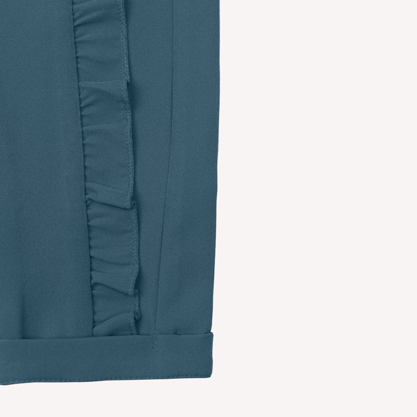 Ella Frills Pants - Teal