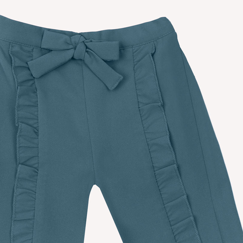 Ella Frills Pants - Teal