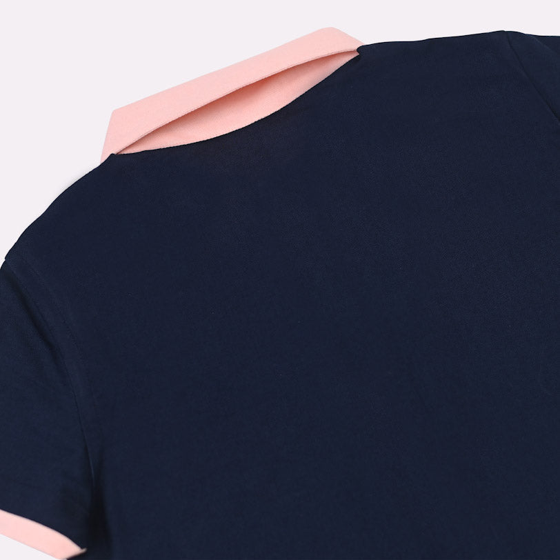 Piper Cotton Shirt - Navy