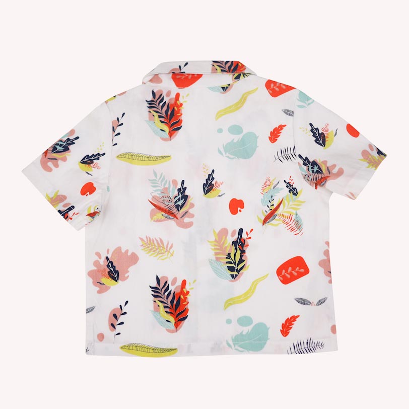 Charlie Cotton Shirt - Abstract