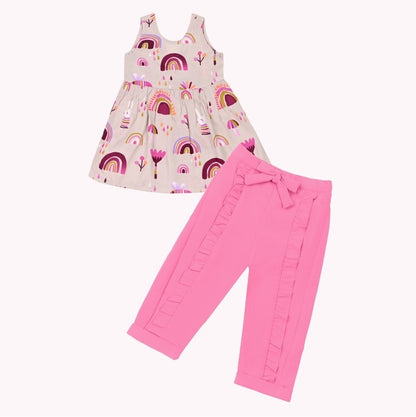 Wonderland Chloe Tunic Top + Pink Ella Pant